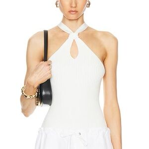 NEW WITH TAGS Simkhai Andrea Top in White